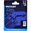 Patriot LX Series MicroSDHC V10 32GB Clasa 10 UHS-I