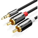 UGREEN UGREEN 3,5mm Jack to 2RCA (Cinch) Cable 1.5m (black)