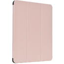 Devia Devia Husa Leather Case iPad Mini 6 (2021) Light Pink,  Slot pentru Pencil