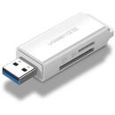 UGREEN UGREEN CM104 SD/microSD USB 3.0 memory card reader (white)