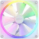 NZXT NZXT F140 RGB Single 140x140x26, case fan (white, single fan, without controller)