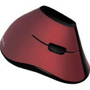 LogiLink Logilink ID0159 Ergonomic vertical mouse, wireless 2.4 GHz, Negru/Red 1000dpi
