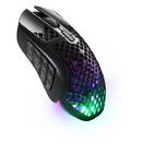Steelseries SteelSeries Aerox 9 (2022) Gaming Mouse, Wireless, Onyx, Negru 18000 dpi