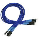 Nanoxia Nanoxia extension cable for power / reset 30 cm blue