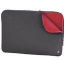 Hama Husa Neoprene pentru laptop de 15.6" Negru/Rosu