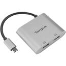 Targus Targus ACA947EU interface hub USB 3.2 Gen 1 (3.1 Gen 1) Type-C Silver, Adapter