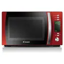 Candy CMXG20DR Microwave +Grill, Capacity 20L, Microwave 800W, Grill 1000W, 5 trepte, Rosu