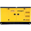 STAGER Stager YDY70S3 Generator insonorizat diesel trifazat 62kVA, 89A, 1500rpm
