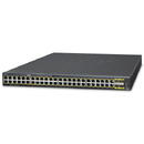 Planet Planet GS-4210-48P4S network switch Managed L2+ Gigabit Ethernet (10/100/1000) Black 1U Power over Ethernet (PoE)