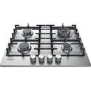 HOTPOINT Hotpoint PPH 60G DF/IX Hob, Electric, Width 59 cm, 4 cooking zones, Stainless Steel