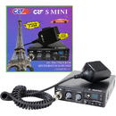 Statie radio CB CRT S Mini Dual Voltage, 12/24V, 4W, cu ASQ, AM-FM
