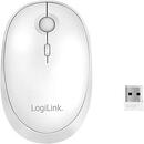 LogiLink LogiLink Maus Funk & Bluetooth,2.4GHz,800/1200/1600dpi,Alb