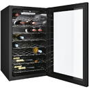 Candy Candy CWC 150 EM/N Wine cooler, Free standing, Bottles capacity 41, Black