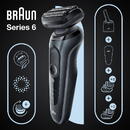 Braun 61-N7650CC Wet & Dry Shaver with SmartCare center, Black