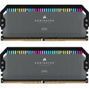 Kit Memorie Dominator Platinum RGB AMD EXPO 64GB DDR5-5600MHz CL40 Dual Channel Grey