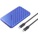 Orico Orico 2.5' HDD / SSD Enclosure, 6 Gbps, USB-C 3.1 Gen1 (Blue)