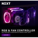 NZXT NZXT RGB & Fan Controller, fan control (black, 2x RGB channels, 3x fan channels)