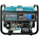 KS 10000EG, 7500 W, stabilizator de tensiune (AVR), monofazat, 15 h autonomie maxima, 25 l benzina/gaz