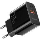 Mcdodo Wall charger Mcdodo CH-0922 USB + USB-C, 33W + USB-C cable (black)