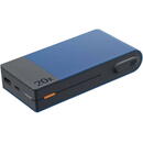 GP Batteries GP PowerBank MP20B      20000mAh USB-C/USB-A blue 130M20BBLUE