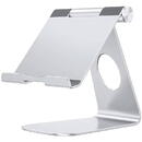 Omoton OMOTON Tablet Stand Holder Adjustable (Silver)