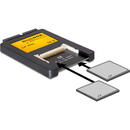 Delock Cititor de carduri IDE 44 pini 2X Flash Compact Negru