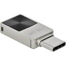 Delock Stick de memorie miniUSB 3.2Gen1 USB-C 128GB Alb.