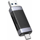 Orico CD2D-AC2-BK-EP Pentru SD/Micro SD, USB-C/USB, Negru