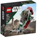 LEGO Star Wars - Micronava de lupta a lui Boba Fett 75344, 85 piese