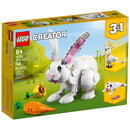 LEGO Creator 3 in 1 - Iepure alb 31133, 258 piese