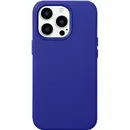 Husa Capac Spate Din Piele, Compatibila Cu MagSafe Dark Blue Albastru APPLE Iphone 14 Pro Max