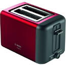 Bosch Bosch TAT3P424 DesignLine Toaster, 970 W, 2 slots, Red