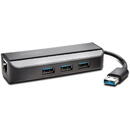 Kensington Kensington Hub USB 3.0 3Port + Ethernet black - K33982WW