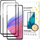 Wozinsky Wozinsky 2x Full Glue Tempered Glass Samsung Galaxy A54 5G 9H Full Screen Tempered Glass with Black Frame