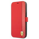 Ferrari Ferrari FESAXFLBKP13XRE iPhone 13 Pro Max red/red book On Track Carbon Stripe