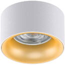 MACLEAN Corp de iluminat încastrat / tub Maclean, spot, rotund, aluminiu, GU5.3, 70x40mm, alb/auriu, MCE457 W/G