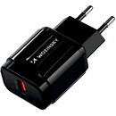 Wozinsky Wozinsky USB wall charger black (WWC-B02)
