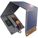choetech 4 panouri solare pliabile, 14 W, USB, Impermeabil, 14.8x15.3x5.4 cm