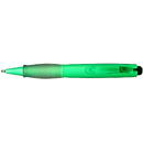 Pix PENAC Mini Chubby, rubber grip, 1.0mm, corp verde pastel - scriere albastra