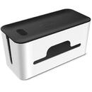 UGREEN Ugreen cable organizer box box for slats L 42.5x17.5x15.5cm black and white (LP110)