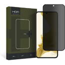 HOFI Folie Protectie Ecran HOFI PRO+ pentru Samsung Galaxy S22 5G S901, Sticla securizata, Full Face, Full Glue, Privacy, Neagra