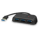 Hub USB SNAPPY EVO, 4 porturi, USB 3.0, USB 3.1 Gen 1, USB 3.2 Gen 1 (5 Gbit-s), pasiv, negru