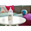 Philips-Avent Biberon anti-colici Philips Avent SCY106/01, 330ml, Tetina cu debit 3, +3 luni, fara BPA, usor de curatat