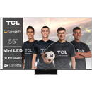 TCL Smart TV TCL 55C845(2022) 55" inchi-140 CM Ql negru
