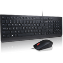 Lenovo Kit tastatura + mouse  4X30L79883, Qwerty, cu fir, negru, EN