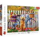 Trefl Puzzle 500 elements Dogs adventure