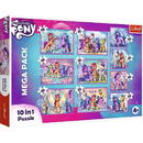 Puzzle 10in1 Shiny pony ponies My little pony