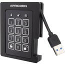 Apricorn Aegis Padlock  - 480 GB - USB 3.2 - 2.5" Black/Grey