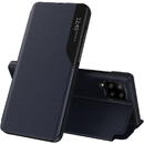 Techsuit Husa Samsung Galaxy A12 / A12 Nacho Eco Leather View Flip Tip Carte - Dark Blue