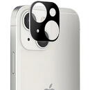 Techsuit Folie Camera pentru iPhone 13 / 13 Mini - Techsuit Full Camera Glass - Black